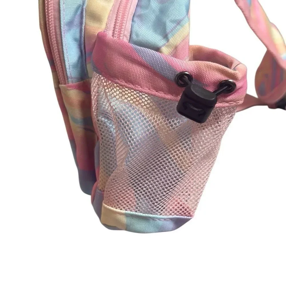 Choco Mocha Kids Pink‎ Tie Dye Crossbody Sling Bag NWT Multipocket Adjustable
